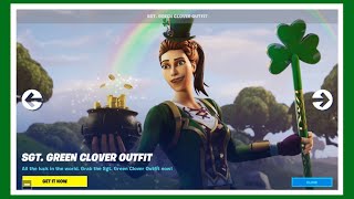 SGT. Green Clover Outfit.