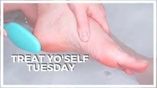 Foot and Leg Skincare Routine ♥ Treat Yo'Self Tuesday! by Katrinaosity 10,091 views 5 years ago 4 minutes, 20 seconds