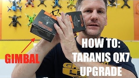 Taranis QX7 - M7 Hall Effect Gimbal Upgrade - How To