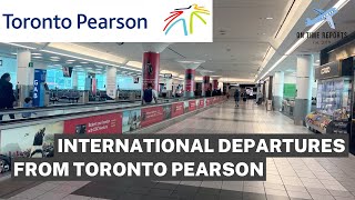 TORONTO PEARSON (YYZ) Airport International Departures Terminal 3