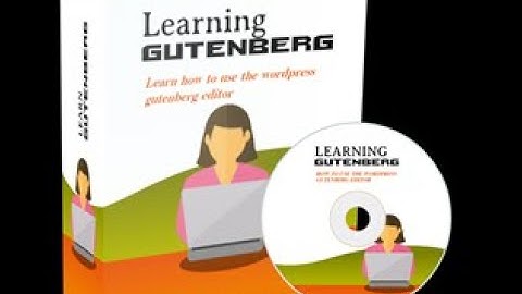 "Finally, Learn How To Use the WordPress Gutenberg Editor...Starting Today"make money online