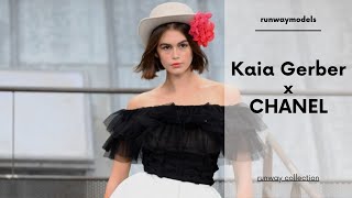 KAIA GERBER x CHANEL  Runway Collection 