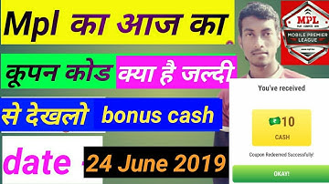 Mpl tokens coupon code today | mpl coupon code today | new tokens coupon code | mpl tokens