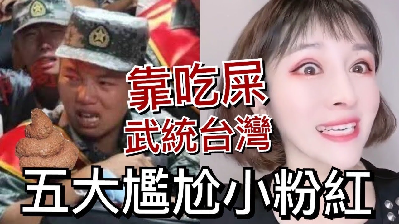 解放軍靠吃屎武統台灣?小粉紅尷尬癌發作的五大辱華影片!|粉紅尷尬秀EP02 - YouTube