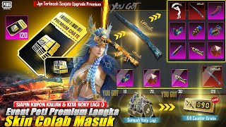 MASIH GK PERCAYA SKIN SENJATA KOLAB INI MASUK PREMIUM & KILL COUNTER GRATIS BTW KITA HOKY LAGI NIH🤑🤑