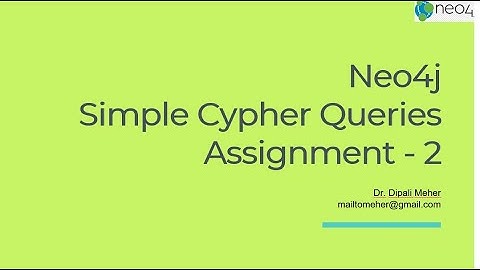 Neo4j Learning Cypher Query Language Songs Example