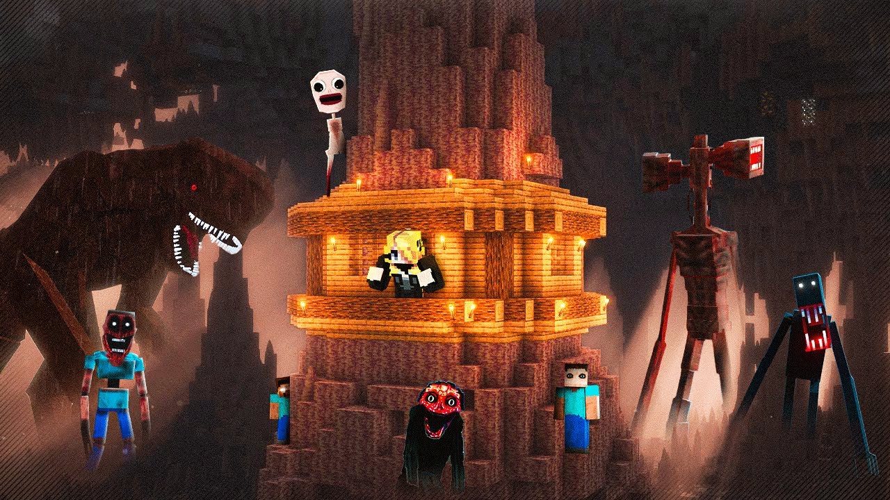 SONO SOPRAVVISSUTO a QUESTA CAVERNA INFESTATA HORROR su MINECRAFT!!