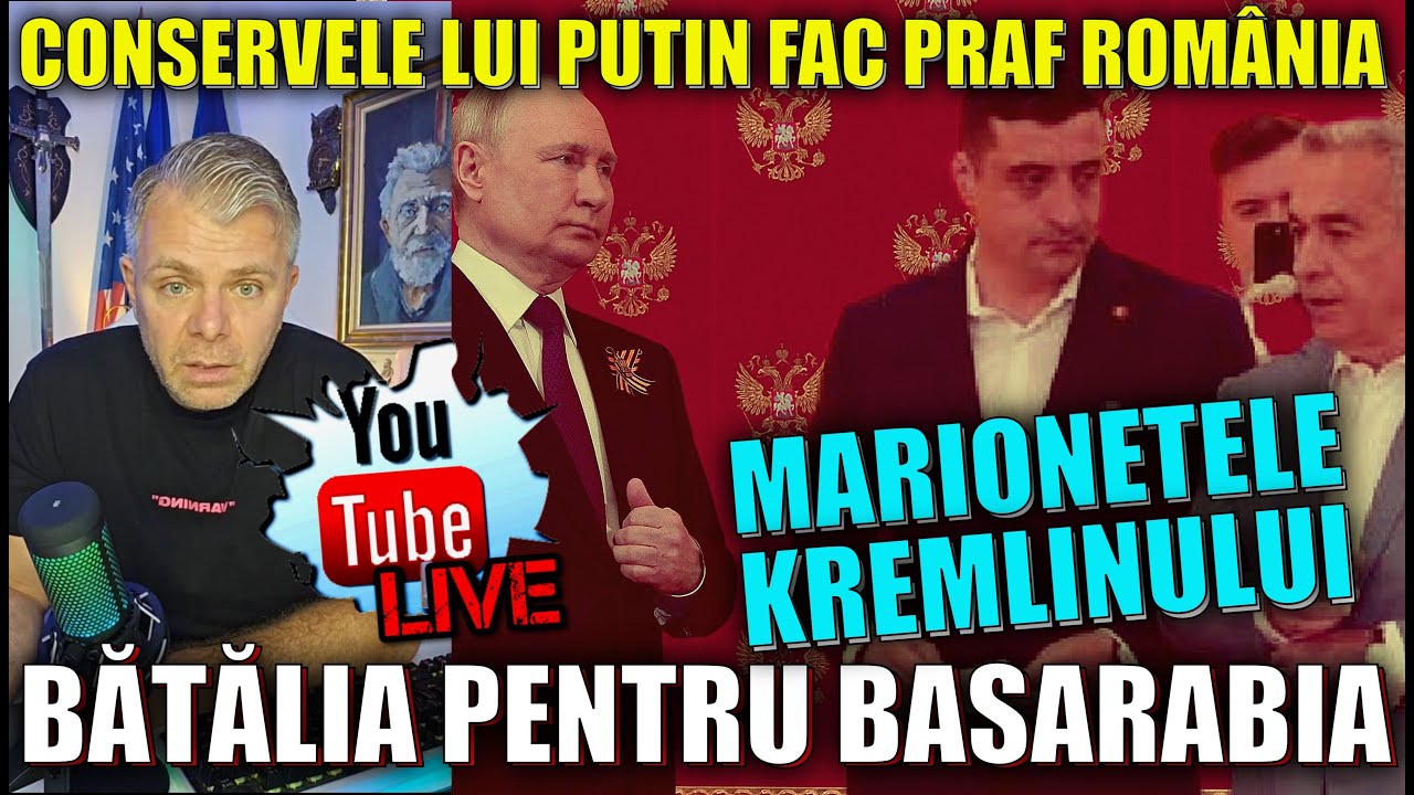 Special LIVE: Conservele rusești fac zob statul român. Bătălia cu Putin, pentru Republica Moldova