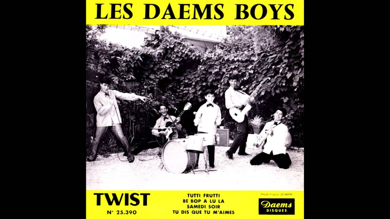 Les Daems Boys - Be-Bop-A-Lula (in French, Gene Vincent and His Blue Caps)