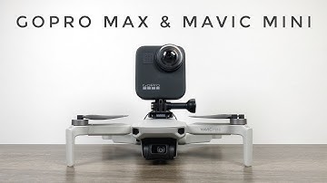 GoPro Max Mounted On DJI Mavic Mini | 360 Camera Test