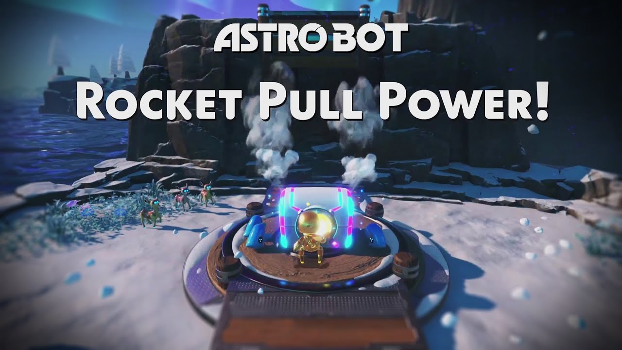 Astro Bot // Lost Galaxy // Rocket Pull Power! // 100% Walkthrough // All Bots & Puzzle Pieces