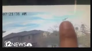 Video shows plane crashing into Phoenix homes