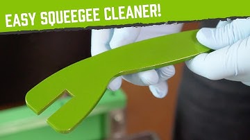 Clean Filthy Squeegees Quicker and Easier with the Action Engineering Squeegee Cleaner