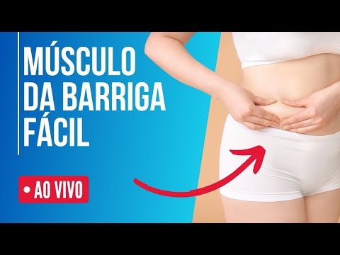 🔴 TREINO FÁCIL PARA OS MÚSCULOS DA BARRIGA | AO VIVO | Aurélio Alfieri