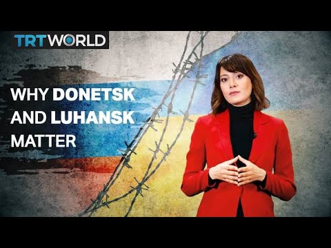 Video: Ukrajina. regija Lugansk