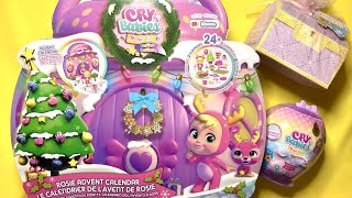 ASMR cry baby advent calendar 2023 and baby born mystery toys surprise