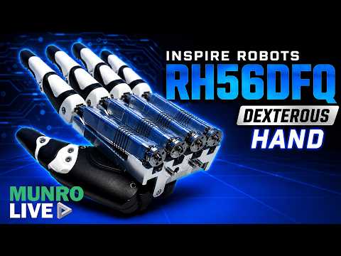 Inspire Robots RH56DFQ: Dexterous Hand Demo - YouTube