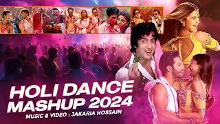 Holi Dance Mashup 2024 | VDj Jakaria | New Dj Holi Songs