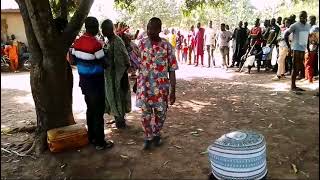 Olagenyi Masqurade at ground Papa of Mr. Wiz of Nigeria remembrance at Apata village