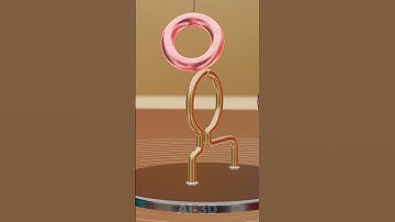 Rotary Pendulum; Wavy Motion on a Base Platform; Blender Keyframe Animation #ai-3d l #keyframing