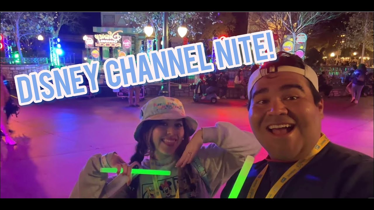 We went to the first Disney Channel Nite! - YouTube