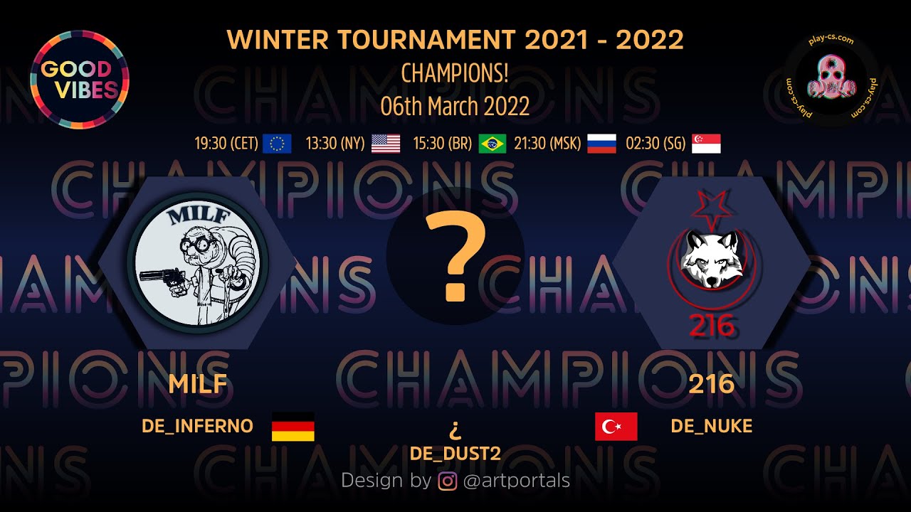 Milf Vs 216 [FINAL] @ Winter Tournament 2021 - 2022