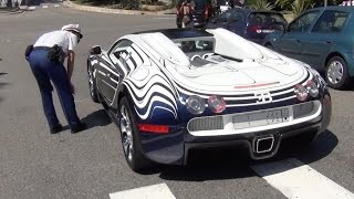 Police STOP Bugatti Veyron L'Or Blanc