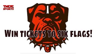 Cleveland Browns/Six Flags Trivia Give-a-way # Sixflags#nfl #browns