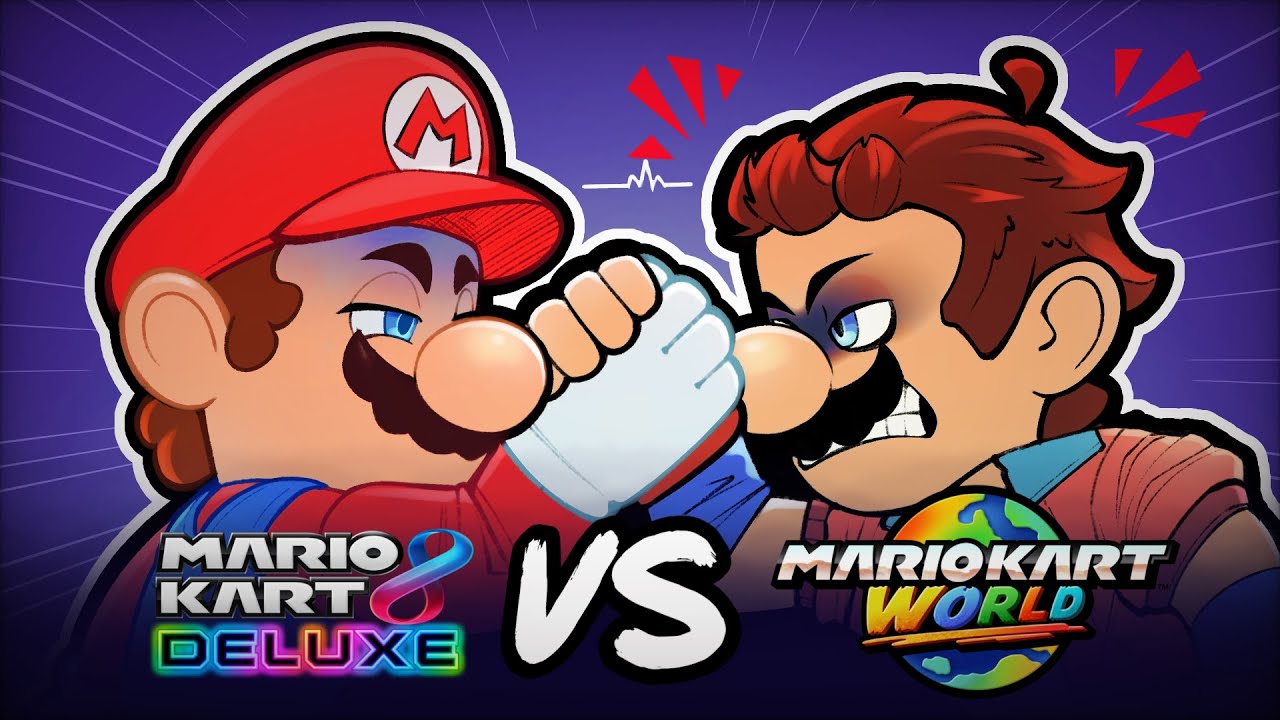 Mario Kart World ЛУЧШЕ, чем Mario Kart 8 Deluxe?