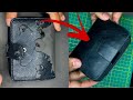 How to restore leather purse  purse leather restoration  wallet leather repair diy