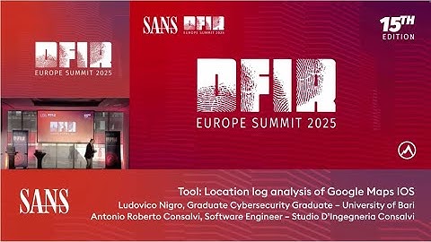 Tool: Location log analysis of Google Maps IOS