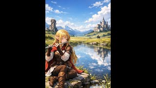 Quiet Grass Sea Distance Where Slow Flute Ballad Rests on the Faintest Nature Air #MedievalBallad