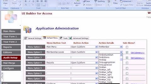 Migrating Your Existing Database into UI Builder for MS Access