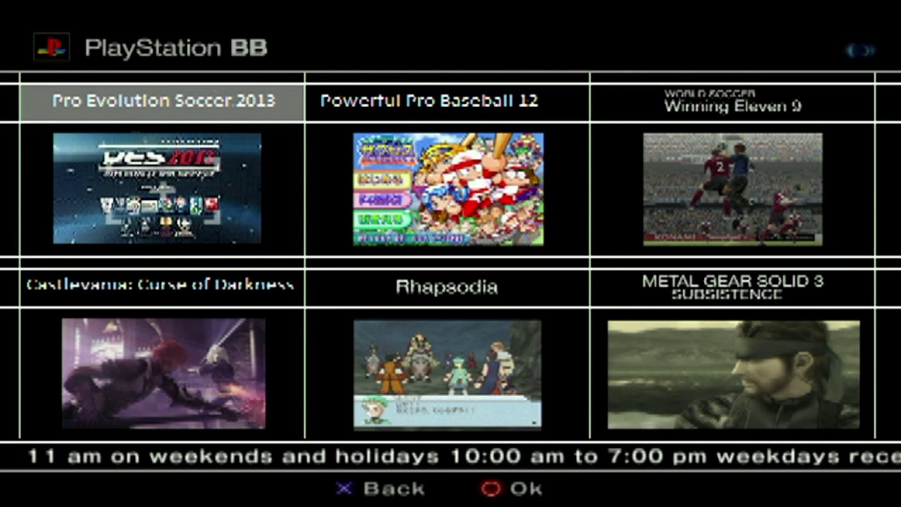 PlayStation BB   Konami Channel