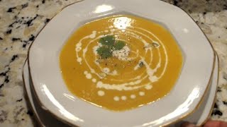 Acorn squash soup
