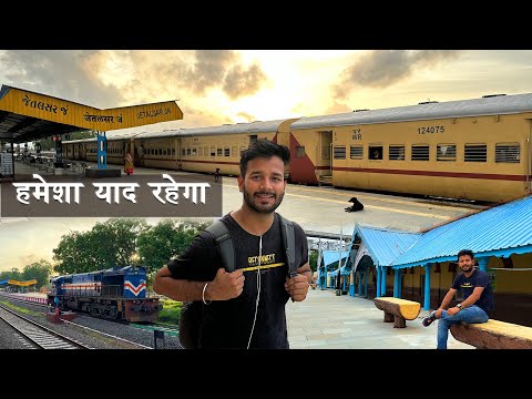 Bhavnagar Jetalsar Passenger train most amazing experience of India🥰