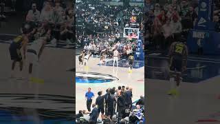 Dwight Powell receiving MVP chants… #nba  #nbabasketball #mavs #dallasmavs