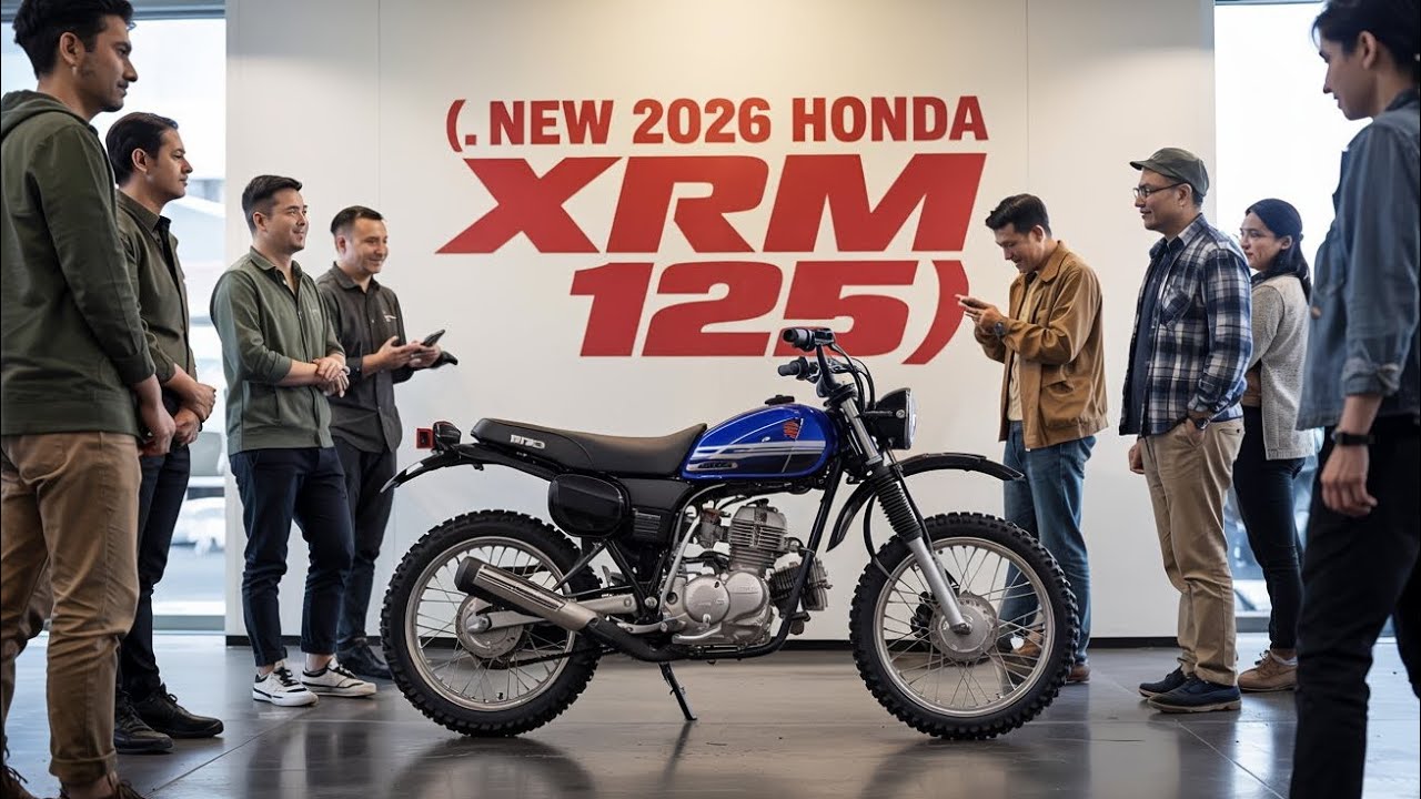 Xrm Design New 2026 Honda XRM 125 FINALLY Launched β The SHOCKING New Look Will ...