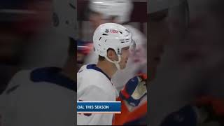 Pierre Engvall scores on the rebound vs the Panthers
