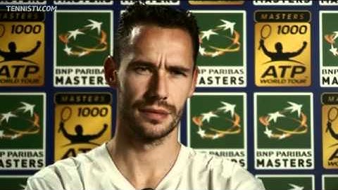 Llodra Reflects On Paris Victory Against Isner