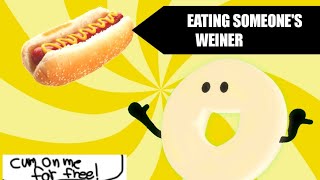 BFB: Donut Eats A Hotdog!