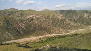 Laçın Mirik kəndi Sarı burunnan Çaylardakı Bağın görüntüsü