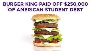 Burger King promises $250,000 toward paying U.S. student debt
