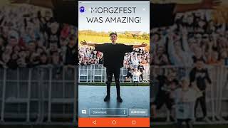 Looking at comments of Morgz fest