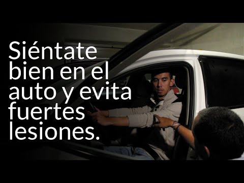 Vídeo: ¿Cómo Sentarse Correctamente En Un Automóvil?