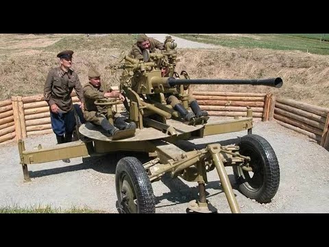 Видео: 37-мм бордово противотанково превозно средство от 1944 г. (ChK-M1)
