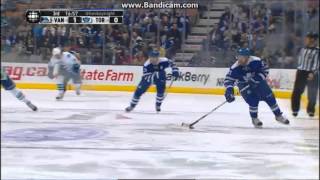 Toronto Maple Leafs Vs Vancouver Canucks Air Canada Centre Feb.8.2014 Game Highlight