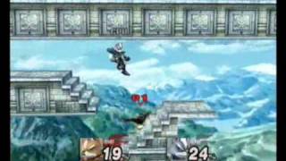 Super Smash Bros Brawl : Fox vs Wolf (Custom Stage)