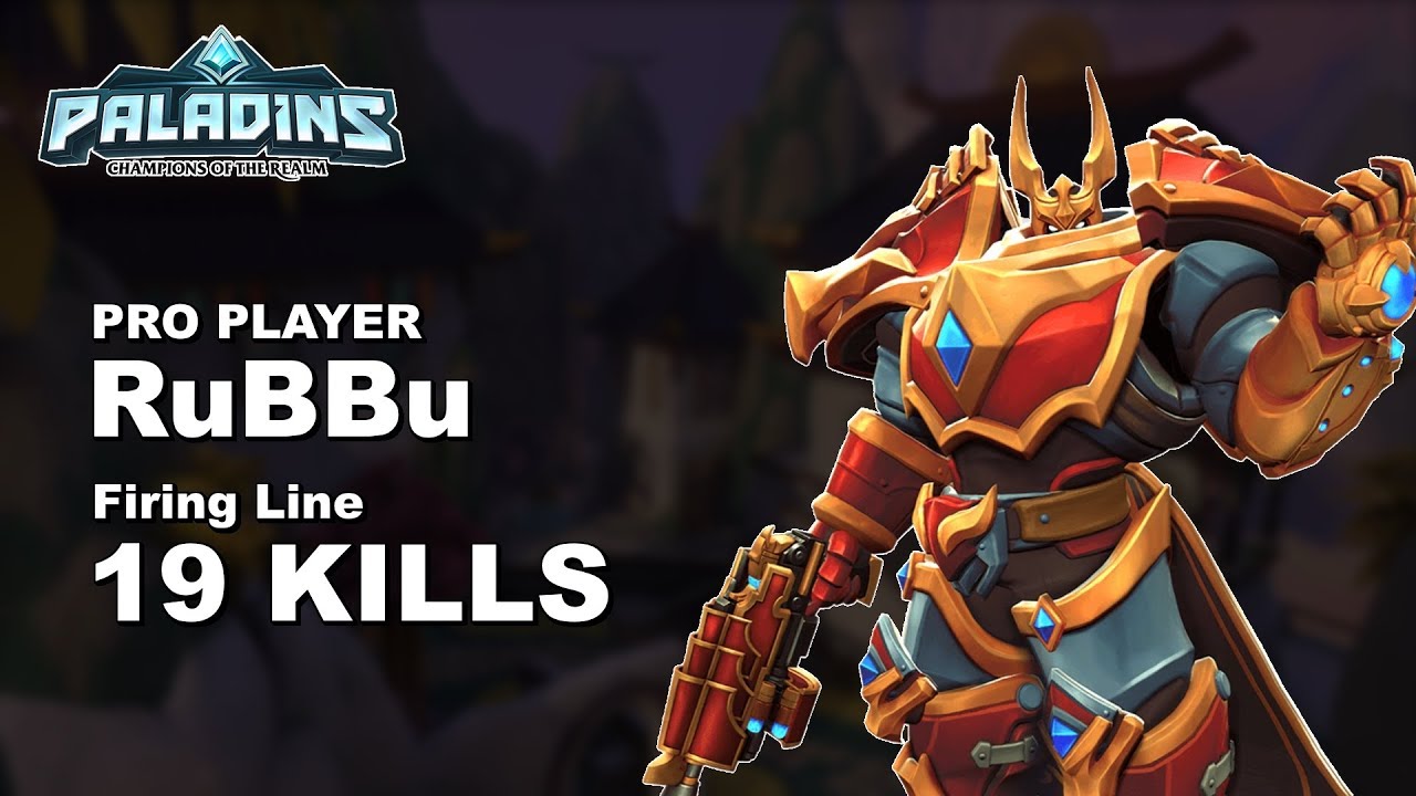 RuBBu Khan 19 KILLS!! Paladins Pro (Envy) Ranked Gameplay 1440p High Quality Video