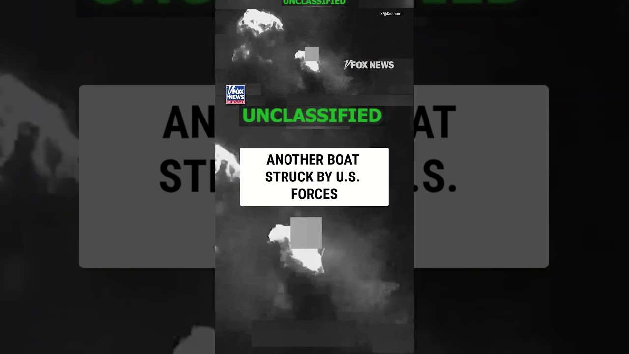 US forces STRIKE another alleged drug boat #foxnews #news #us #fox